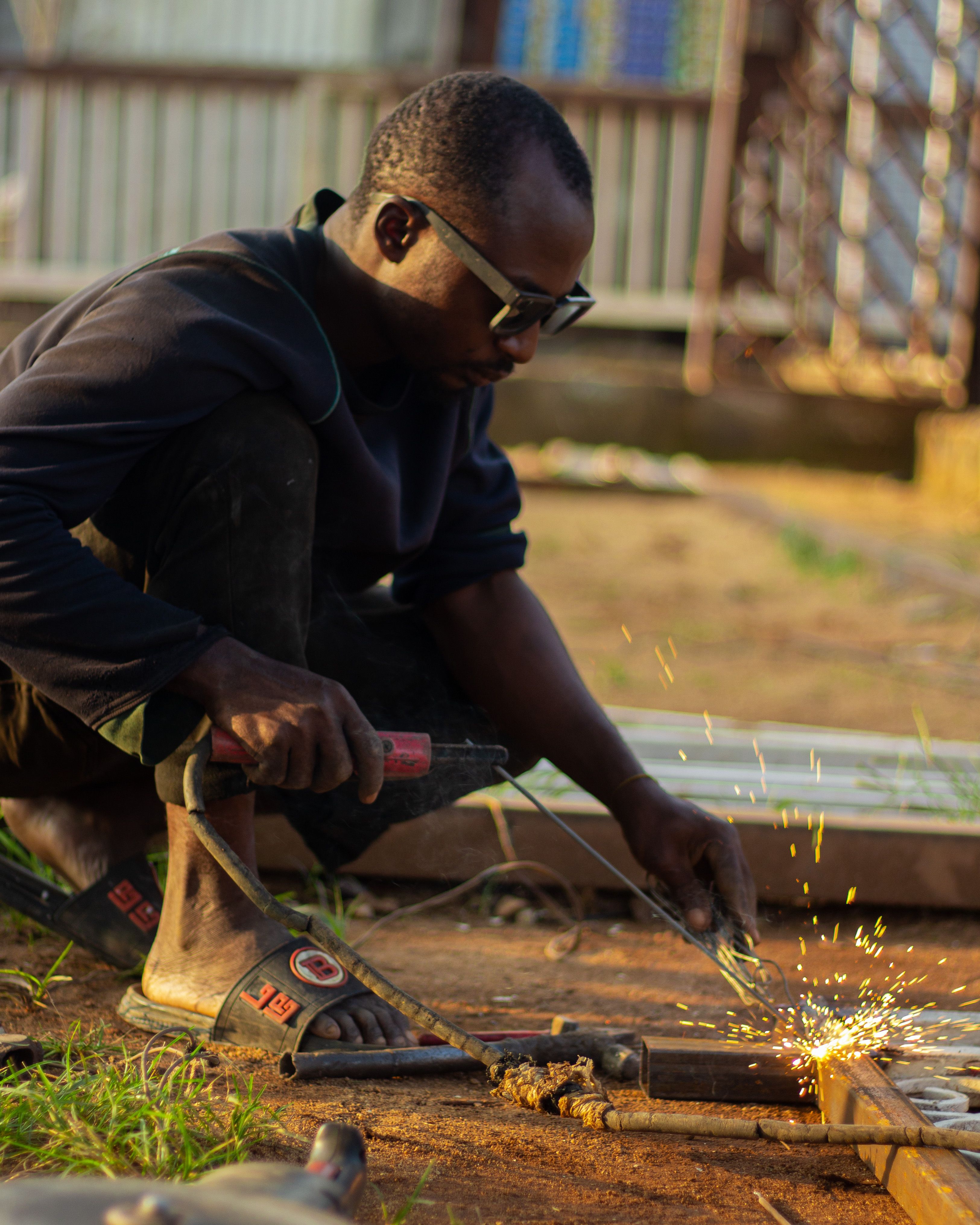 Metal fabrication workshop